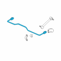 OEM Buick Century Stabilizer Bar Diagram - 10243922