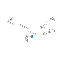 OEM 1998 Buick Regal Insulator-Rear Stabilizer Shaft Diagram - 10291478