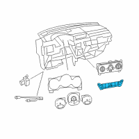 OEM 2013 Chrysler 200 Switch-Pod Diagram - 68056900AB