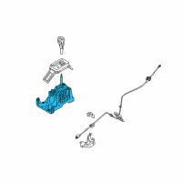 OEM Mercury Shift Housing Diagram - 8G1Z-7210-E