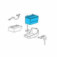 OEM 2010 Ford Edge Battery Diagram - BXT-36-R