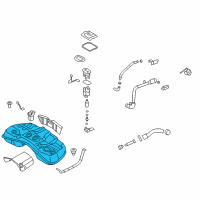 OEM 2014 Hyundai Equus Tank Assembly-Fuel Diagram - 31160-3N510--DS