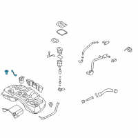 OEM Hyundai Equus Suction Plate And Sender Assembly Diagram - 31130-3N580