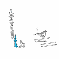 Genuine Toyota MR2 Spyder Strut diagram