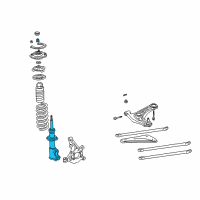 OEM 2002 Toyota MR2 Spyder Strut Diagram - 48510-80081