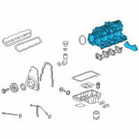 OEM GMC Sierra 2500 HD Manifold Diagram - 22991051