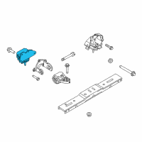 OEM 2013 Ford F-150 Mount Diagram - BL3Z-6038-G