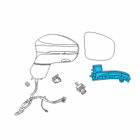 OEM 2021 Chrysler Pacifica Lamp-Turn Signal Diagram - 68318296AA