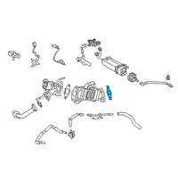 OEM Toyota EGR Modulator Gasket Diagram - 25685-37020