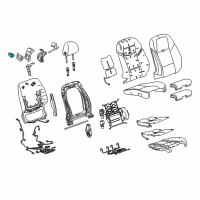 OEM 2015 Cadillac ATS Switch Diagram - 23469256