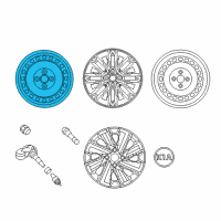 OEM 2019 Kia Rio Wheel Assembly-Steel Diagram - 52910H9100