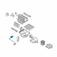 OEM Kia Resistor Diagram - 971154H000