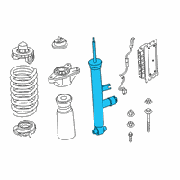 OEM 2021 Toyota GR Supra Shock Diagram - 48530-WAA03