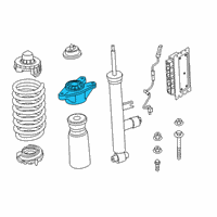 OEM 2022 Toyota GR Supra Upper Support Diagram - 48755-WAA01