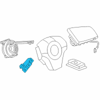 OEM Pontiac Front Sensor Diagram - 15275200