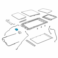 OEM 2020 Chrysler Pacifica Motor-SUNROOF Diagram - 68274062AC