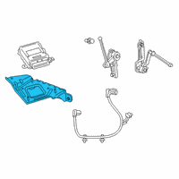 OEM GMC Module Diagram - 84591777