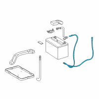 OEM Lexus ES300 Wire, Engine, NO.3 Diagram - 82123-33030