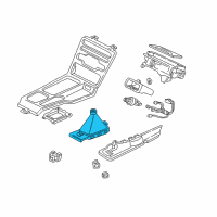 OEM 2000 Acura NSX Boot, Change Lever (Real Black) Diagram - 83413-SL0-A01ZA