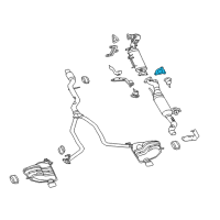 OEM 2016 Jeep Grand Cherokee Seal-Exhaust Diagram - 68350252AA