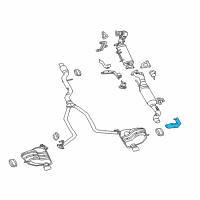 OEM 2018 Jeep Grand Cherokee ISOLATOR-Exhaust Diagram - 68105488AA