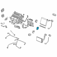 OEM 2016 Acura RLX Motor Assembly, Passenger Side Air Mix Diagram - 79170-TY2-A01