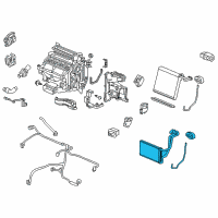 OEM Acura RLX Core Sub-Assembly, Heater Diagram - 79115-TY2-A01