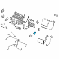 OEM 2015 Acura RLX Motor Assembly, Rear Air Mix Diagram - 79180-TY2-A01