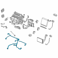 OEM Acura RLX Sub-Wire Harness, Air Conditioner Diagram - 80650-TY2-A00