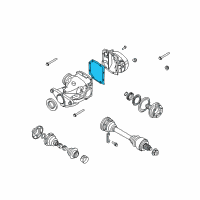 OEM 2006 BMW 530xi Gasket Asbestos Free Diagram - 33-12-7-520-872