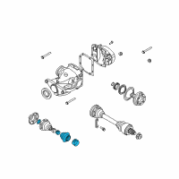 OEM BMW 535i xDrive Repair Kit Bellows, Interior Diagram - 33-21-7-572-440