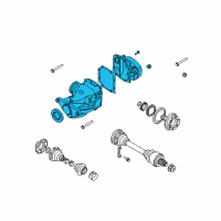 OEM 2009 BMW 535i xDrive Differential Diagram - 33-10-7-560-042