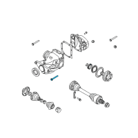 OEM BMW 535i Hex Bolt With Washer Diagram - 33-30-6-760-347