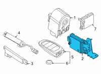 OEM 2022 Hyundai Sonata Unit Assembly-IBU Diagram - 95400-L5880
