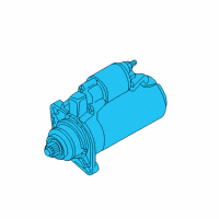 OEM Pontiac Vibe Starter Diagram - 88969483