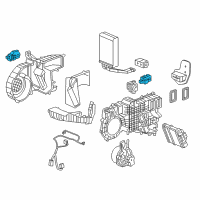 OEM 2017 Cadillac CT6 Actuator Diagram - 23370580