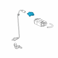 OEM 2013 Scion iQ Vacuum Valve Diagram - 90910-12282