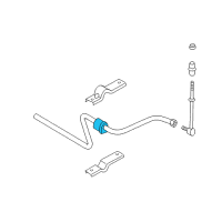OEM Dodge Intrepid BUSHING-SWAY Bar Diagram - 4581161