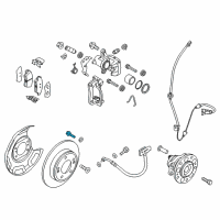 OEM Kia Niro Bolt-Flange Diagram - 517353V500