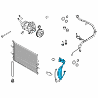 OEM Ford Transit-350 AC Tube Diagram - CK4Z-19D742-D