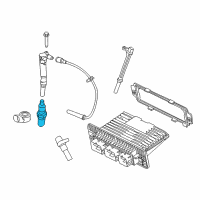 OEM Ford F-250 Super Duty Spark Plug Diagram - CYFS-12-FP