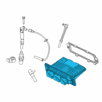 OEM 2011 Ford F-350 Super Duty ECM Diagram - BC3Z-12A650-FCNP