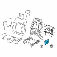 OEM 2015 Jeep Renegade Switch-Power Seat Diagram - 68275077AA