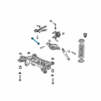 OEM 2000 Honda Odyssey Arm A, RR. (Lower) Diagram - 52345-S0X-A01