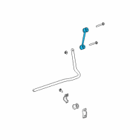OEM 2005 Chrysler PT Cruiser Link-SWAY ELIMINATOR Diagram - 4656934AB