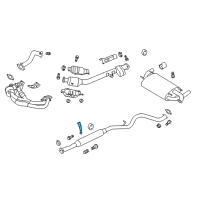 OEM 2018 Toyota 86 Hanger Diagram - SU003-01128