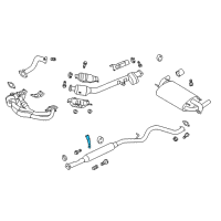 OEM 2017 Toyota 86 Hanger Diagram - SU003-01128