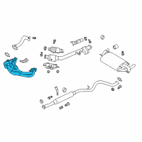 OEM 2017 Toyota 86 Preconverter Diagram - SU003-06428