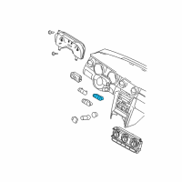 OEM 2007 Ford Mustang Tract Control Switch Diagram - 6R3Z-13D730-AB