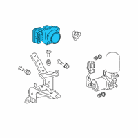 OEM 2020 Toyota Camry ABS Control Unit Diagram - 44050-33A80